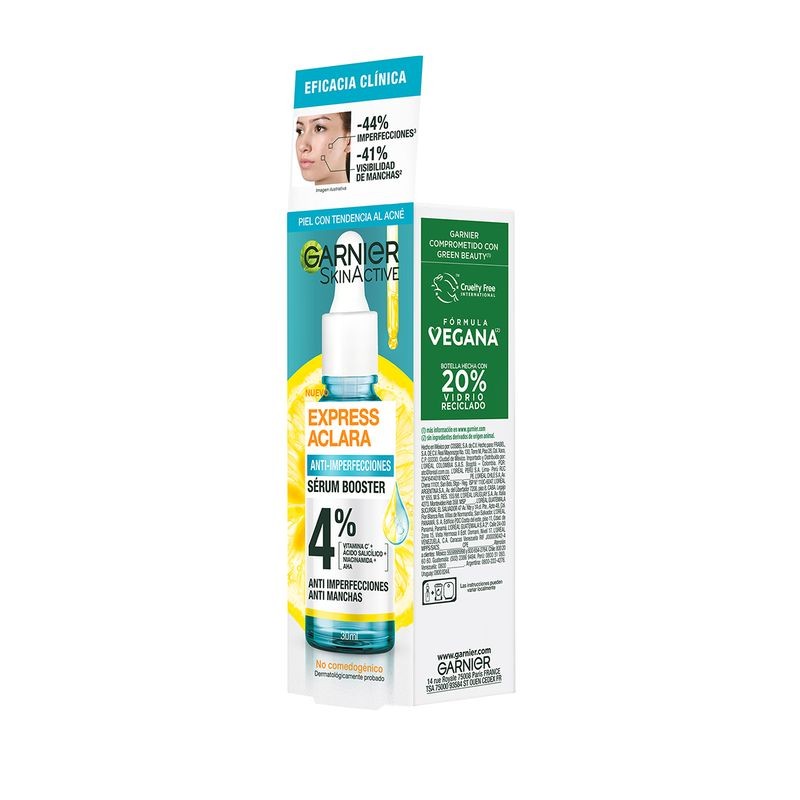 Serum Garnier Express Aclara Anti Acné 30ml