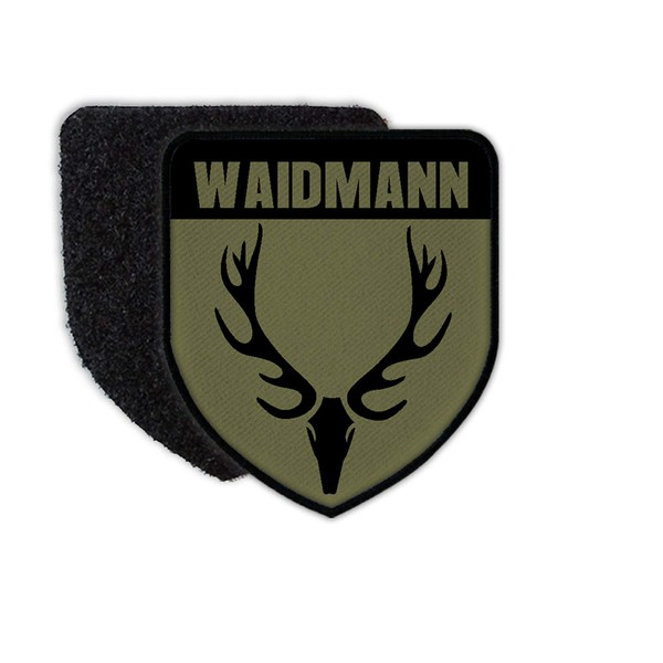 Copytec Waidmann Hunter Badge Field Forester Hunting Protection Deer Antlers
