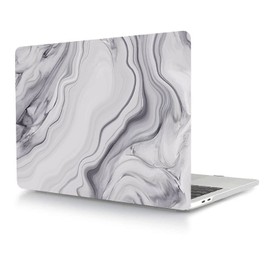 Hard Case Compatible with MacBook Pro 16 inch Model:A2141 2020 2019 Release,Plastic Hard Shell Case Protective Cover Compatible with MacBook Pro 16" with Touch Bar - Gray Marble