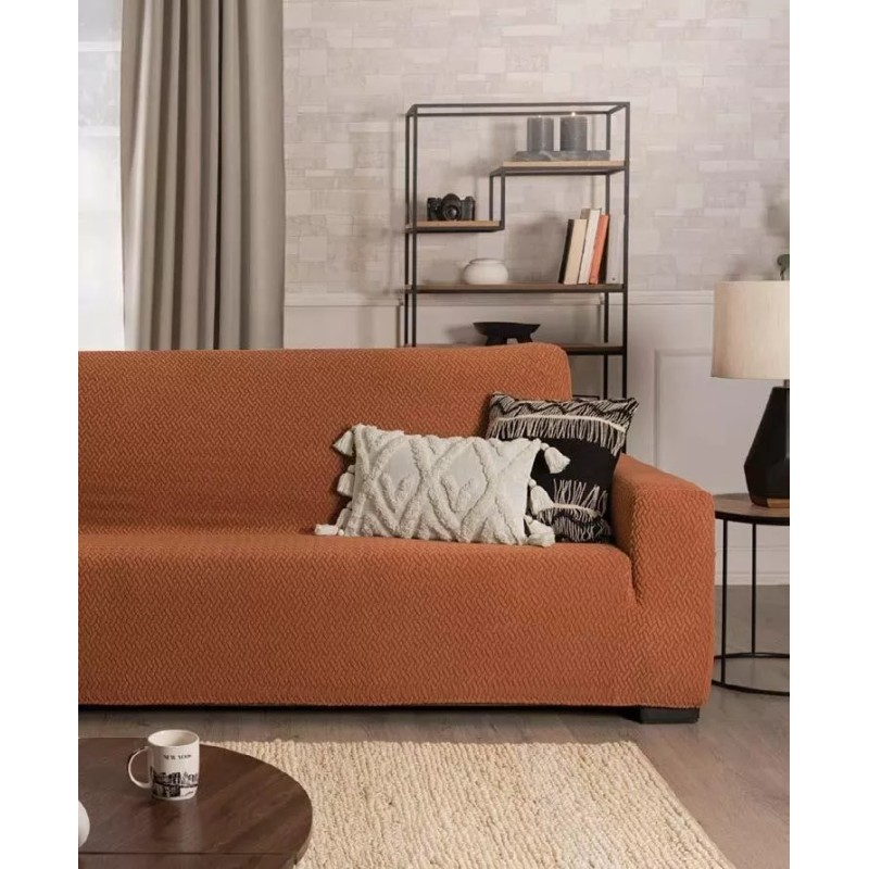 Vianney Funda De Cojin Rectangular Mumbai Beige Textura Elegante