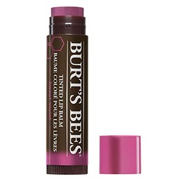 Burt's Bees Bálsamo labial tintado 100% natural, violeta dulce con manteca de karité y ceras botánicas - 1 tubo