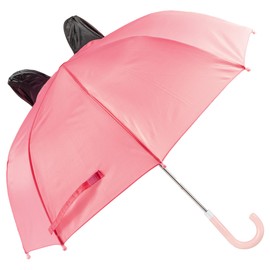 Stephen Joseph Kids' Pinch Free Umbrellas for Rain Children's Pop Up Umbrella, Leopard