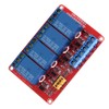 ASHATA 4-Channel Relay Module, Optocoupler Relay Module Board High &