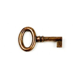 Furniture Key Antique Style Furniture Burnished Replacement Key Blank Patina 7005/22.01