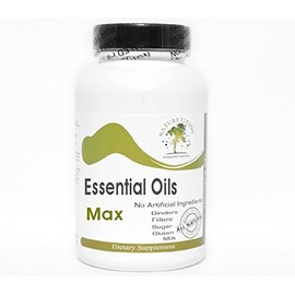 Essential Oils Max ~ 200 Capsules - No Additives ~ Naturetition Supplements