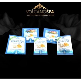 Volcano Spa Pedicure 5-Step Spa-5 In-1 PACKAGING HONEY PEARL 7 PKS
