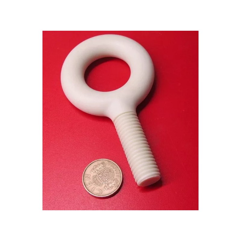 Basic Fiberglass Eyebolt 5/8"-11 x 1.75" Length, 1 Unit