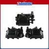 Front Rear Brake Calipers with Pads Replacement for Outlander 450