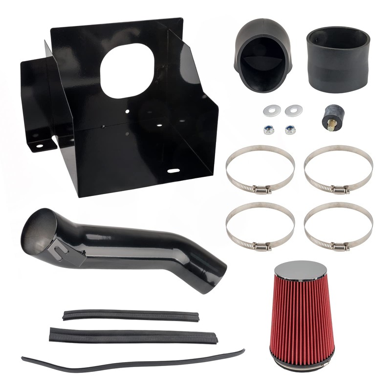 KAX 3.75 inch Cold Air Intake System Kit & Heat