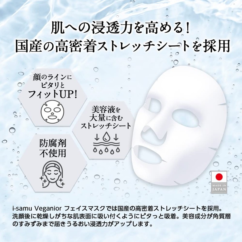 Vegania Premium Face Mask Pack of 10 (CICA & Bactiol)