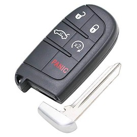 Keyless Entry Remote Car Key Fob Replacement 5 Button M3N-40821302 Compatible for 2011-2018 Dodge Charger 2015-2018 Dodge Challenger