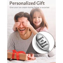 Gifts for Dad from Daughter Son, Dad Christmas Birthday Gifts, Dad's Ice Cream Shovel