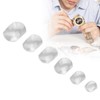 6pcs Watch Date Calendar Magnifying Glass Professional Convexity Watch Parts