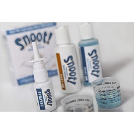 Snoot! Spray Nasal Irrigation Kit STRONG formula - Drug-Free Nasal Cleaner - Nasal Rinse Kit - 4 oz Total