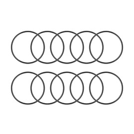 sourcing map Nitrile Rubber O-Rings 36mm OD 33mm ID 1.5mm Width, Metric Nitrile Rubber Sealing Gasket for Automotive Machine Plumbing, Pack of 10