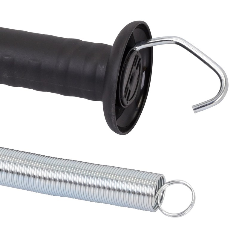 VOSS.farming Gate Handle Set with 20 mm Tension Spring, 6