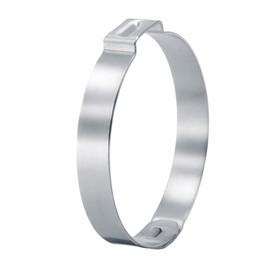 OCS Parts - Oetiker 105 Single Ear Clamps with Mechanical Interlock, 105 Zinc Coated Steel, 56 mm Size, Pack of 20, Includes OCS Parts 2-Year Warranty