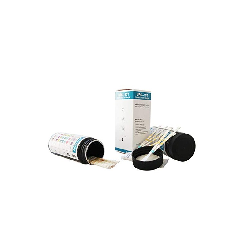 100 Strips URS-10T Urinalysis Reagent Strips 10 Parameters Urine Test