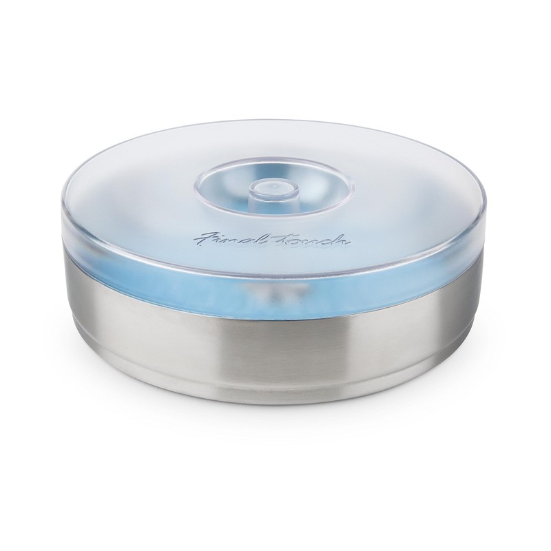 Final Touch 1 Tier Cocktail Rimmer with Lid - Essential