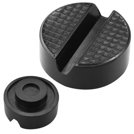 Trolley Jack Rubber Pad,Car Jack Pad Slotted Trolley Jacking Rubber Blocks Cars Repair Accessories Universal Floor Jack Pad Adapter for Trolley Jack, 65 * 65 * 33MM