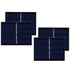 4Pcs 0.65W 2V DIY Solar Panel Module System for Solar
