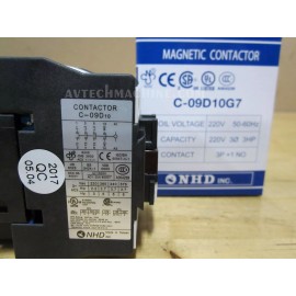 NHD C-09D10G7 NHD Magnetic Contactor Coil 220V Normally Open