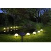 5 Solar Ground Lights in Hemisphere Shape, Modern Solar Lights
