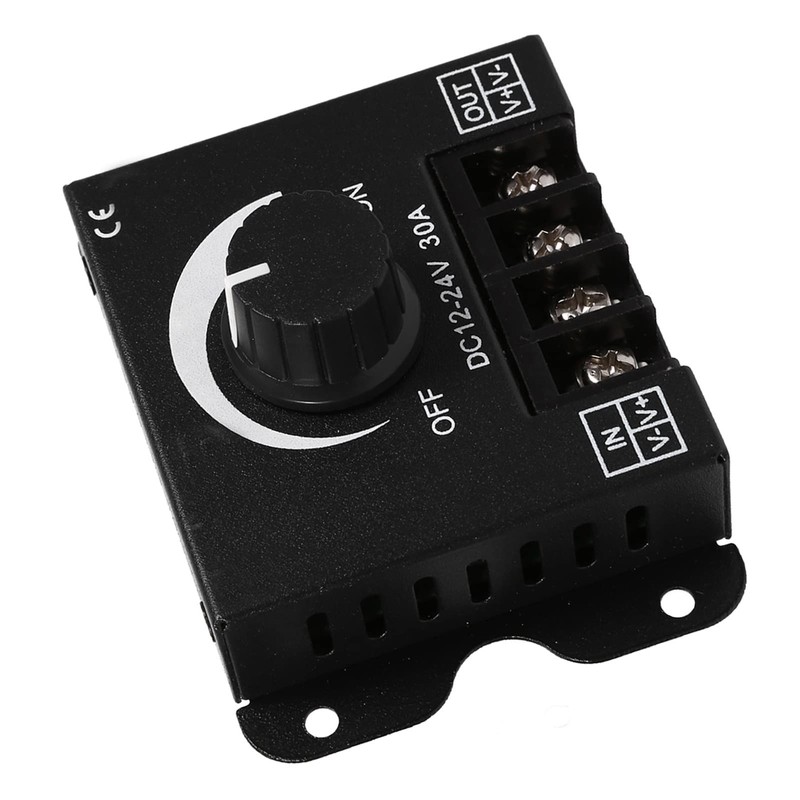 LED Light Strip Dimmer, Professional Dimmer Switch 12V-24V 30A LED