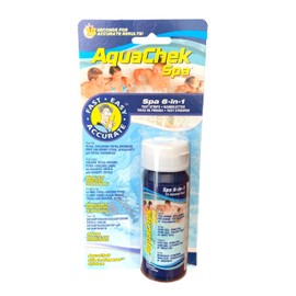 Happy Hot Tubs AquaChek Spa 6-Way Test Strips Chlorine Bromine PH Hardness Total Alkalinity
