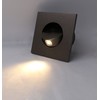 LUMINTURS 3W LED Wall Recessed Step Stair Lighting Bedside Reading