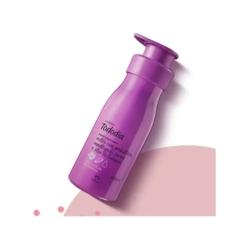 Crema Hidratante Corporal Natura Tododia Ciruela Y Flor De Vainilla
