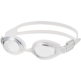 Swans SJ-24N CLA Swimming Goggles, Made in Japan, Clear, For Kids 6 to 12 Years Old