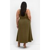City Chic Women's Plus Size Elly, Khaki