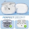 Compatible with Beats Studio Buds/Studio Buds Plus Case Cover Clear