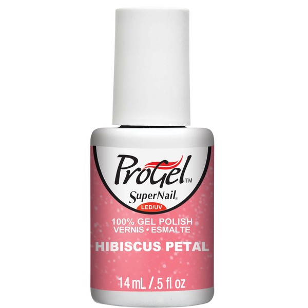 Supernail Progel Nail Lacquer, Hibiscus Petal, 0.5 Fluid Ounce