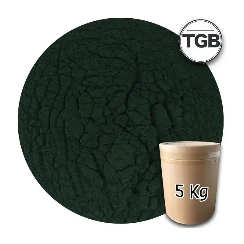 Alga Espirulina Orgánica Pura Premium Polvo 5 Kilogramos
