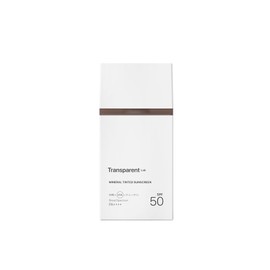 Transparent Lab Mineral Tinted Sunscreen Dark - Sonnenschutz mit physikalischen Filtern
