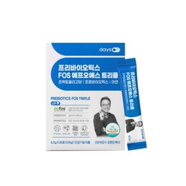 Days On Prebiotics FOS Triple 4.3g x 30 packets / 데이즈온 프리바이오틱스 FOS 트리플 4.3g x 30포