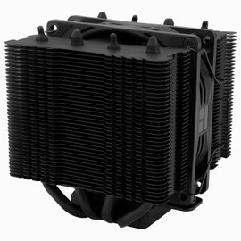 Thermalrlght Peerless Assassin 90 SE Black Dual-Towers CPU Cooler, with Aluminum Heatsink Cooling,High Perfommance PC Radiator, 110mm Tall,Intel 1700/115X/1200/1851;AMD:AM4/ AM5 for Desktop Cooler