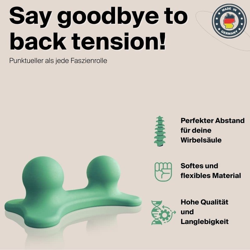 Triggerdinger Double Dude Green | Relieve Tension and Blockages in