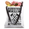 Survival Skills Activated Camping Scouting Scouts Scout Tote Bag
