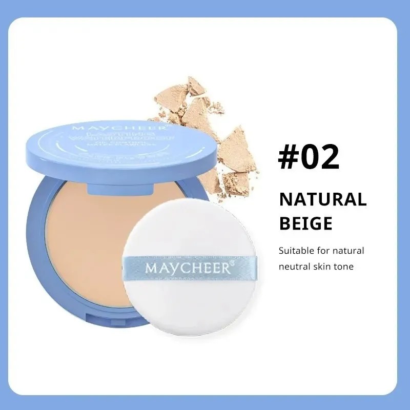 Base De Maquillaje Polvo Compacto Fijador Matte