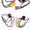 2pcs 3157A LED Decoder 50W Load Resistor Flash Error Free