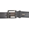 Lloyd 6838 Men's Leather Belt, Length: 105 cm, Grey, gray