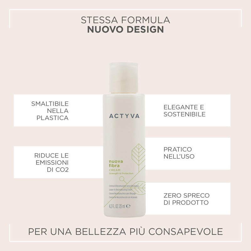 Actyva – Neue Faser-Creme, Aufbau-Creme für strapaziertes Haar mit Amarant