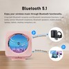 MICOCIOUS Portable CD Player with Bluetooth Desktop CD Player for