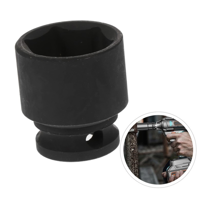 TOVINANNA 1pc Pneumatic Hexagonal Socket Sleeve for Electric Wrench Drive