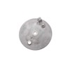 MZA Rear Brake Plate - Natural - without Hole for