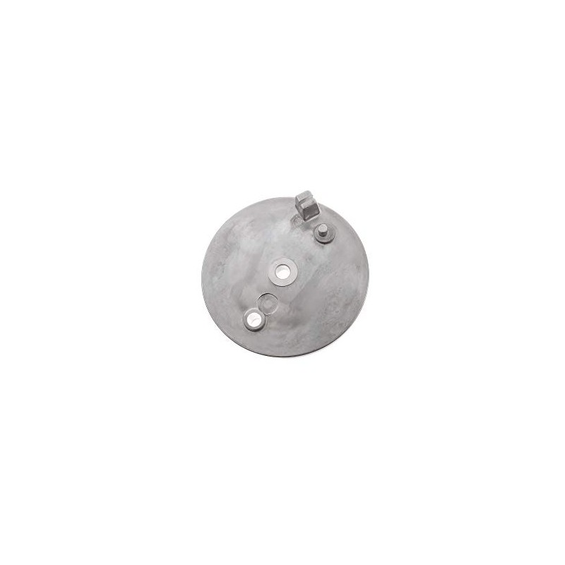 MZA Rear Brake Plate - Natural - without Hole for