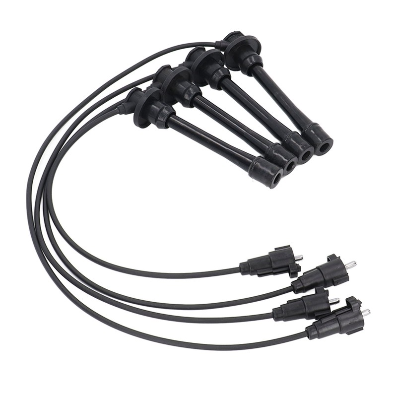 4pcs Spark Plug Wire Set 90919‑22387 Ignition Cable Kit Replacement